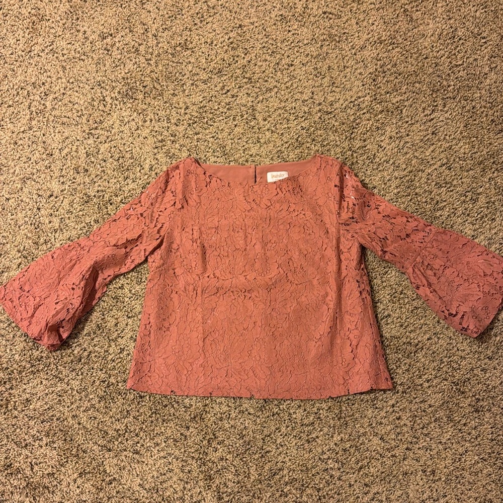 Pink Lace Top